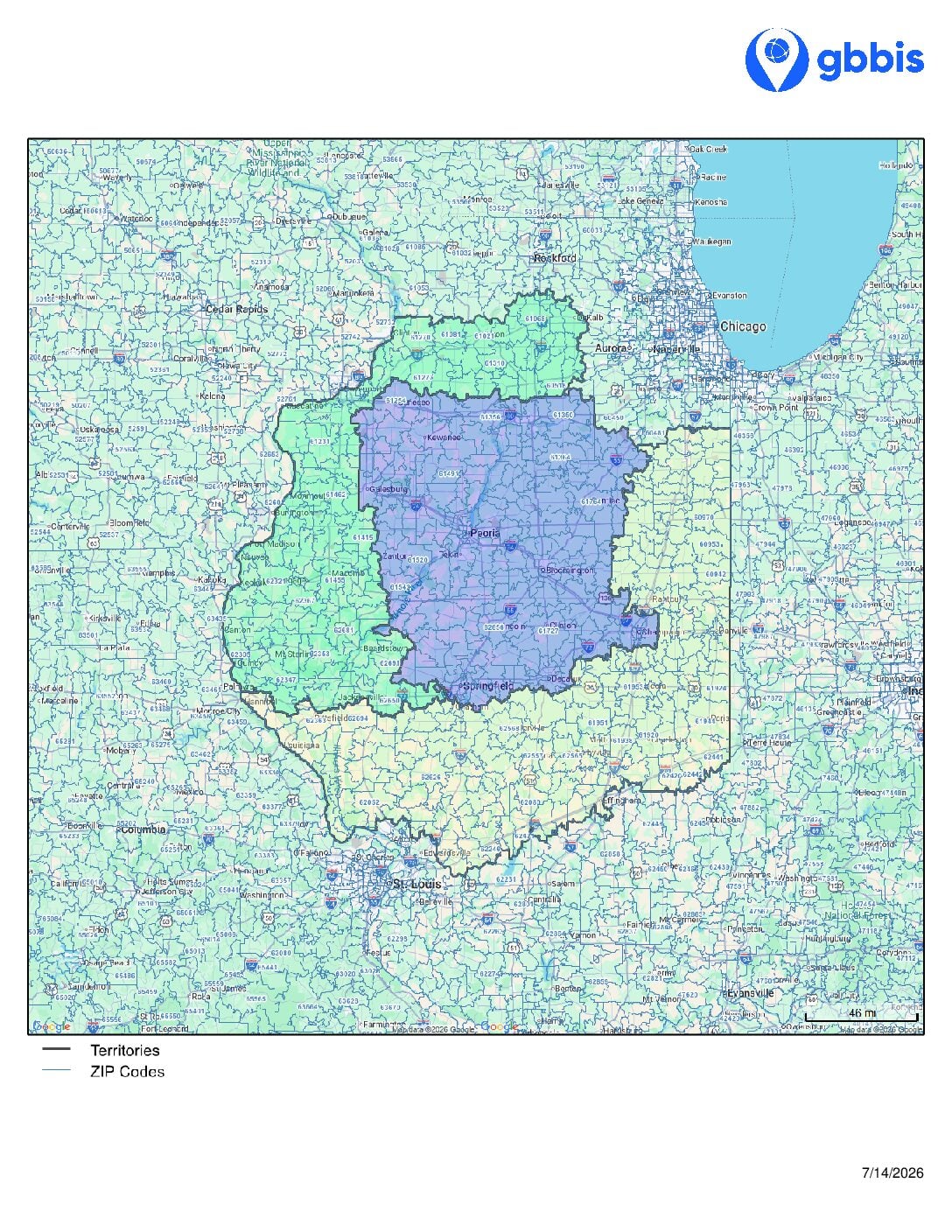 coverage area for knoxville tn