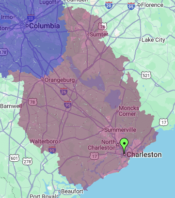 coverage area for knoxville tn