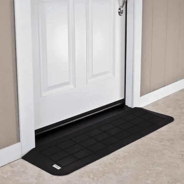 SafePath Rubber Threshold Ramp in black