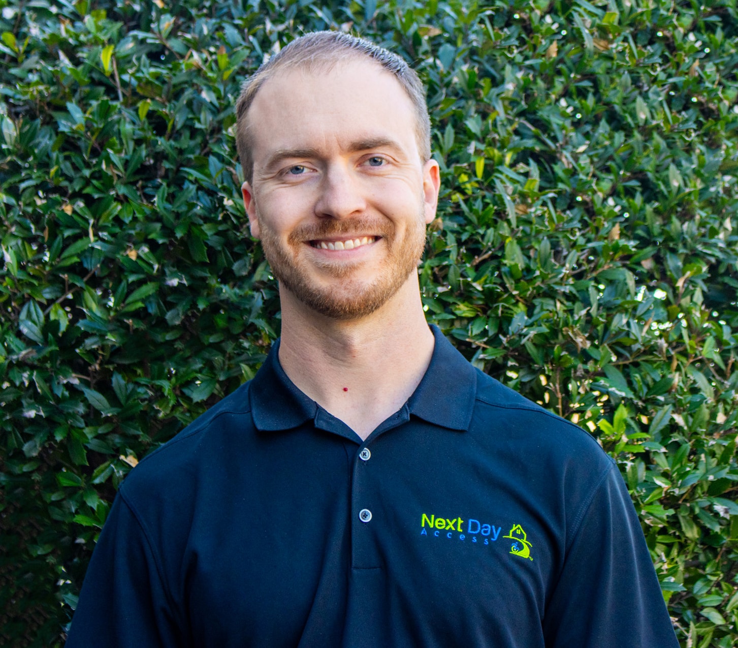 A trio from the Next Day Access team on a job site in San Antonio Texas