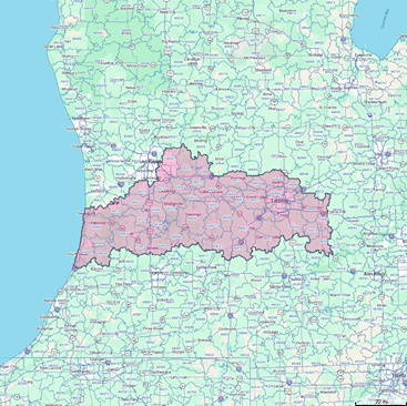 Grand Rapids Territory Map