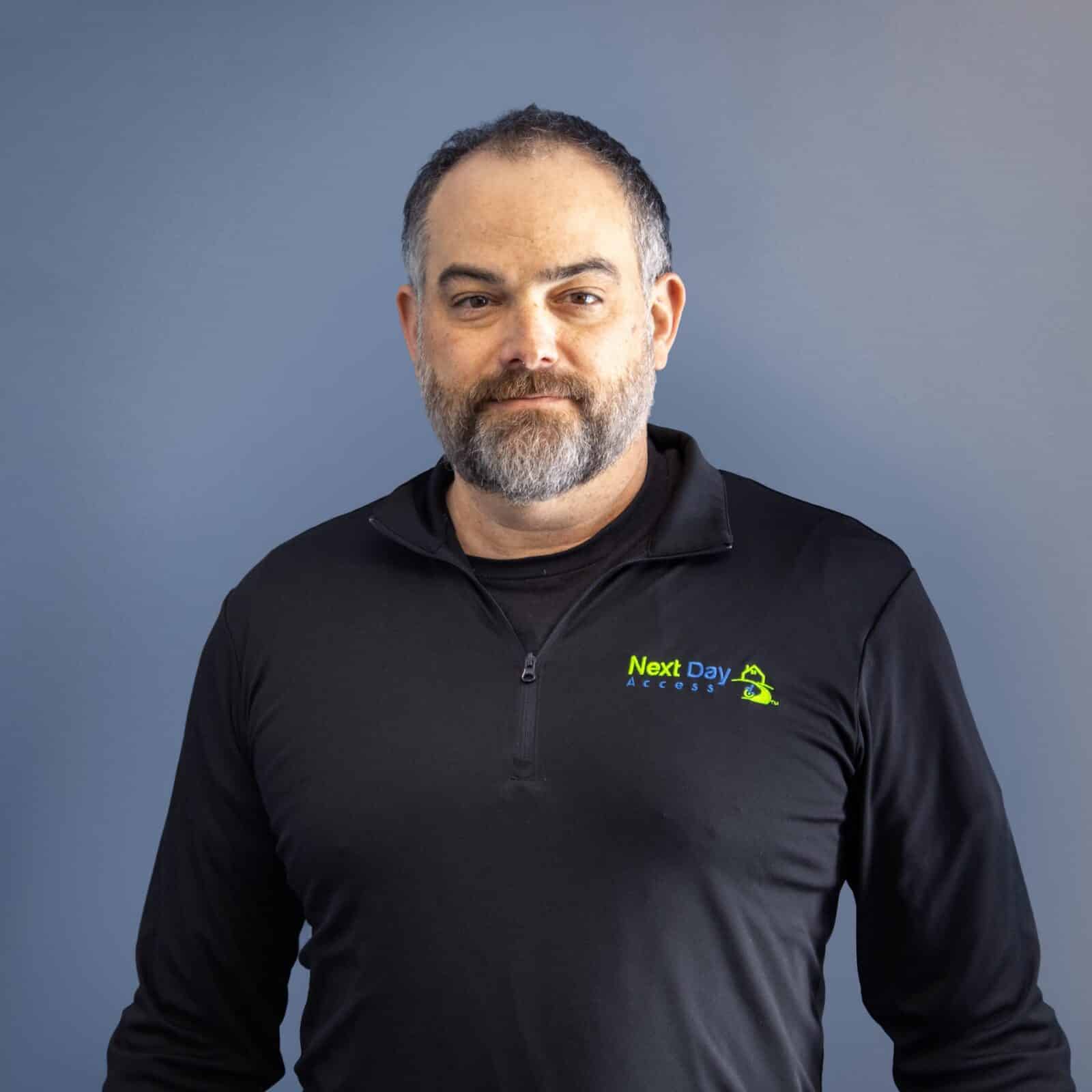 A trio from the Next Day Access team on a job site in San Antonio Texas