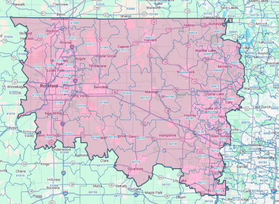 coverage area for knoxville tn