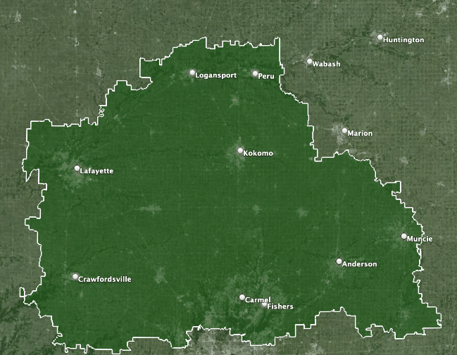 coverage area for knoxville tn