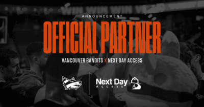 Vancouver Bandits, Bandits Community Foundation and Next Day Access ink Partnership for the 2025 CEBL Season