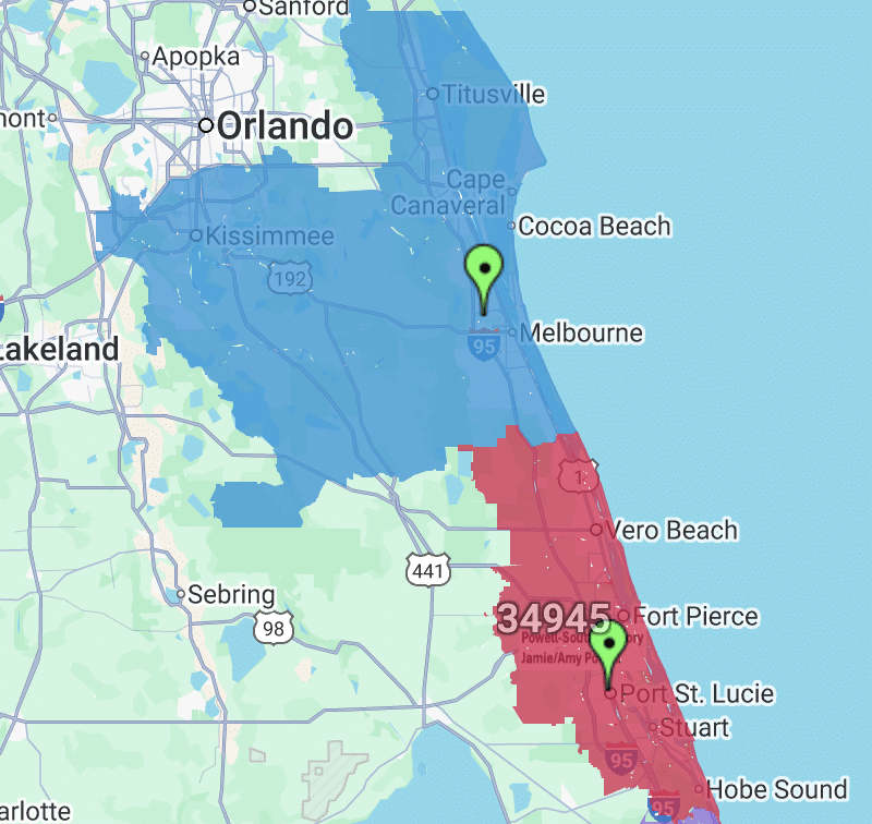 coverage area for knoxville tn