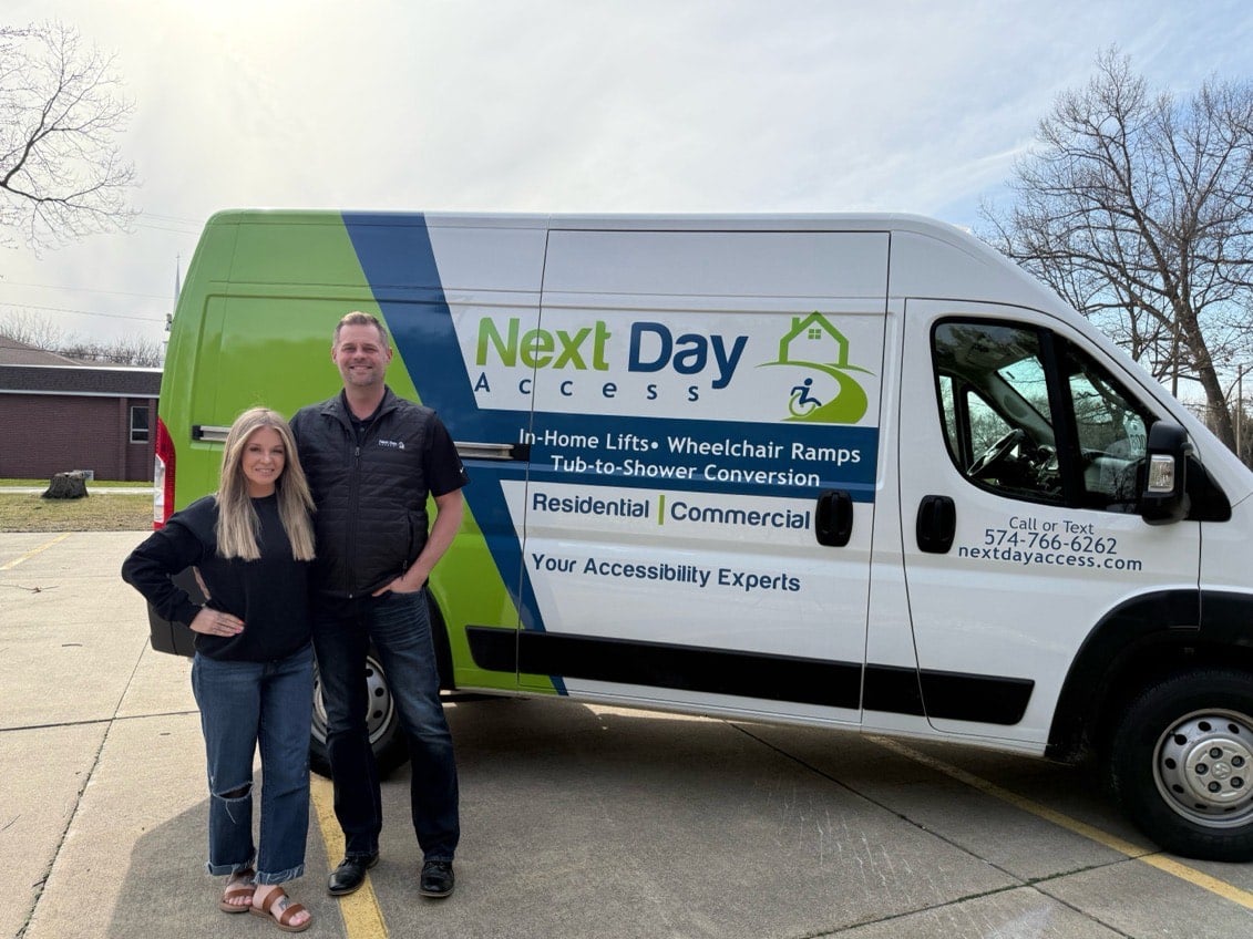 A trio from the Next Day Access team on a job site in San Antonio Texas