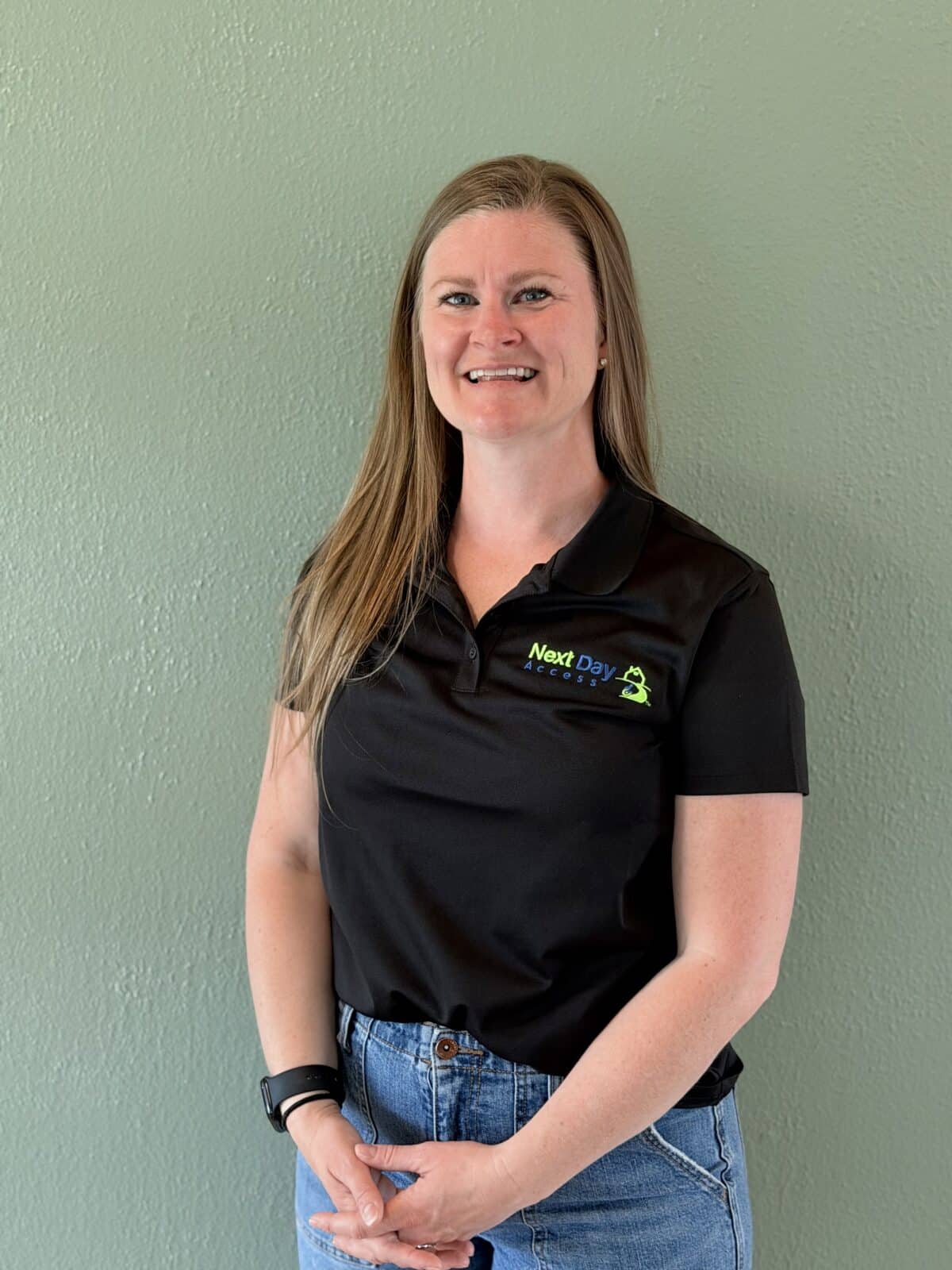 Kortney Kuelper-Pratt, team member at Next Day Access Montana.