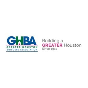 Logo for the Greater Houston Builders Association (GHBA).