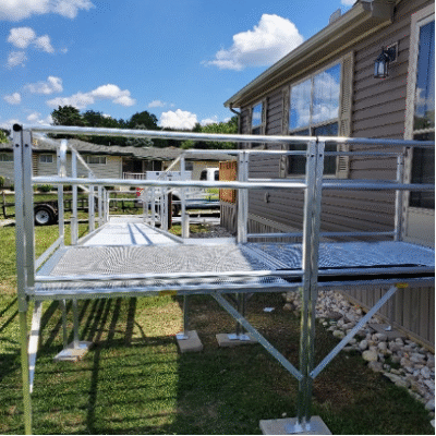 Weather Changes: Mesh vs. Solid Surface Ramp