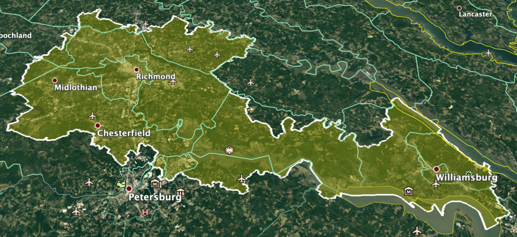 coverage area for knoxville tn