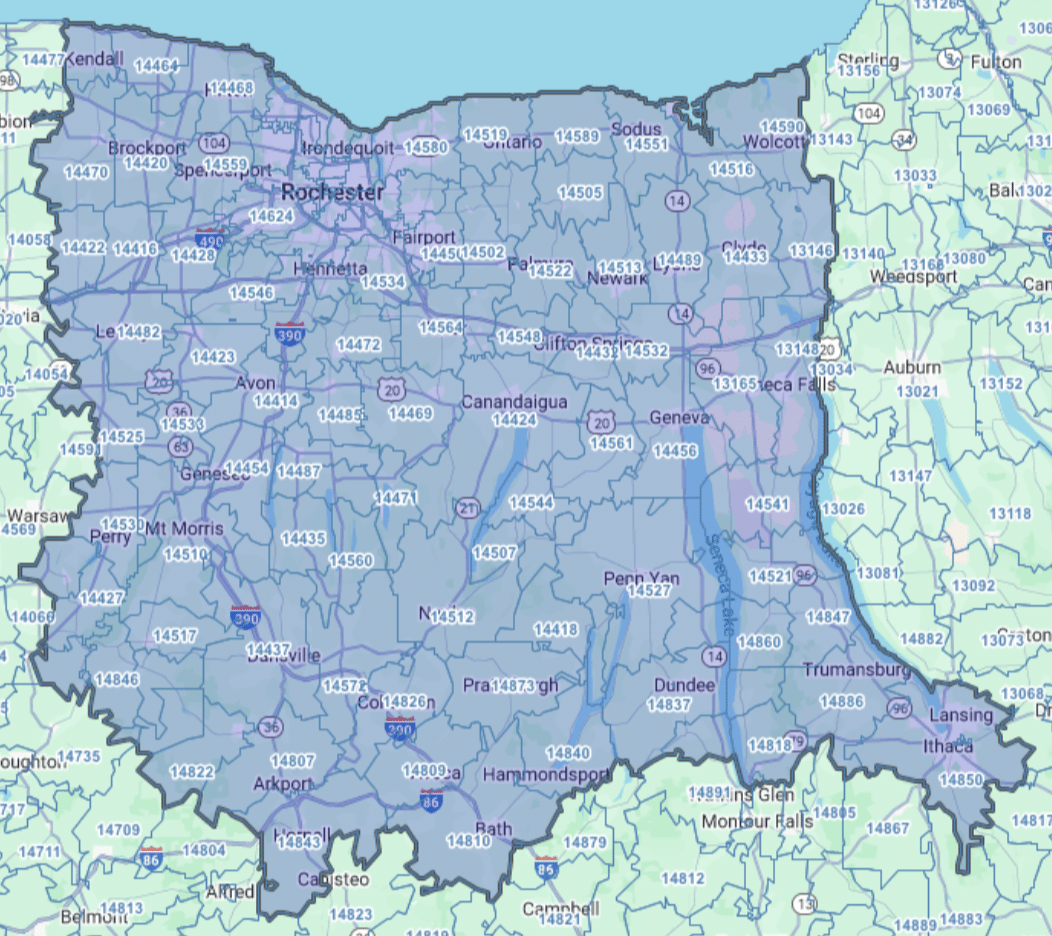 coverage area for knoxville tn