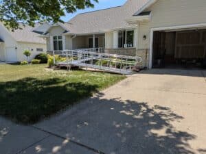 Wheelchair Ramp and Stair Lift Installation in Sun Prairie, Wisconsin: Helping a Homeowner Regain His Independence