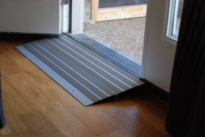 A Threshold Ramp Can Make a Big Difference for Your Holiday Guests