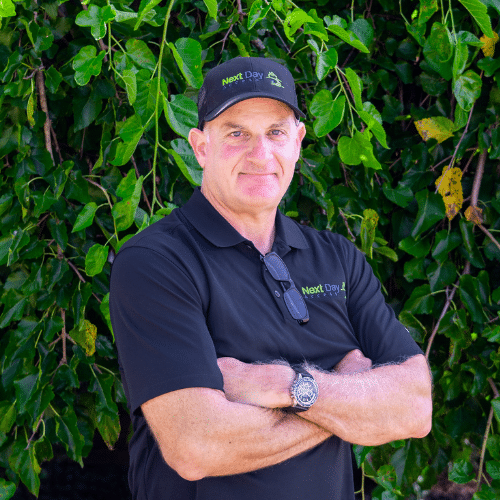 A trio from the Next Day Access team on a job site in San Antonio Texas