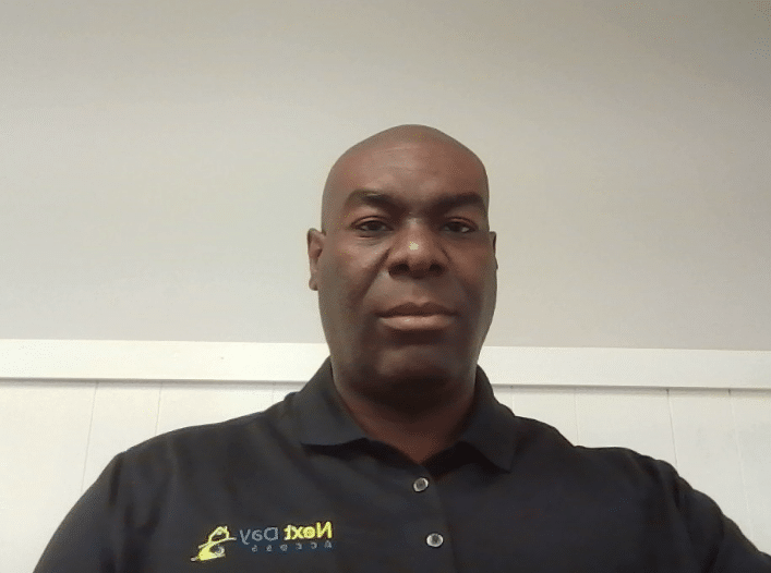 A trio from the Next Day Access team on a job site in San Antonio Texas