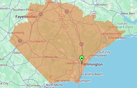 coverage area for knoxville tn