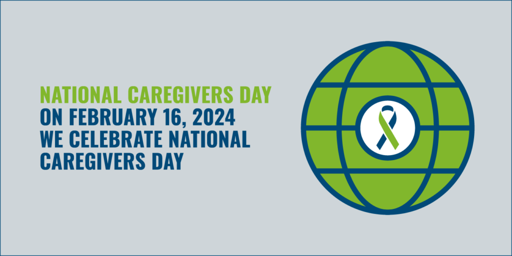 National Caregivers Day février 16 2024 graphic