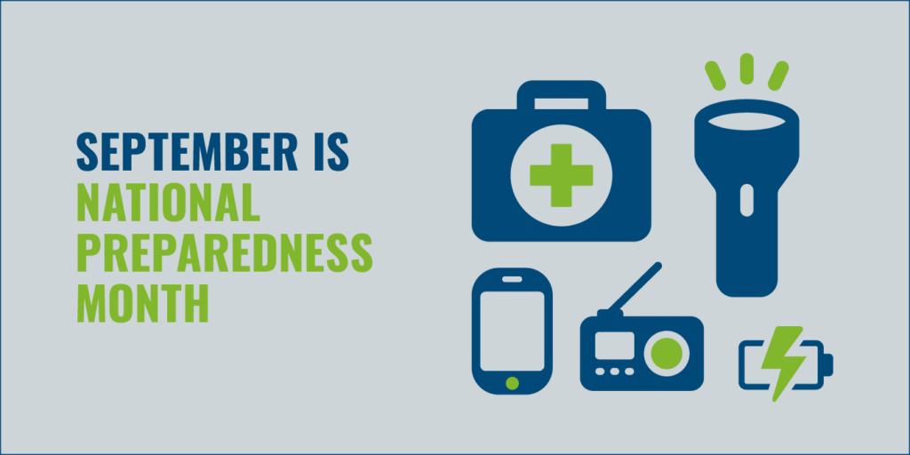 September is National Preparedness Month