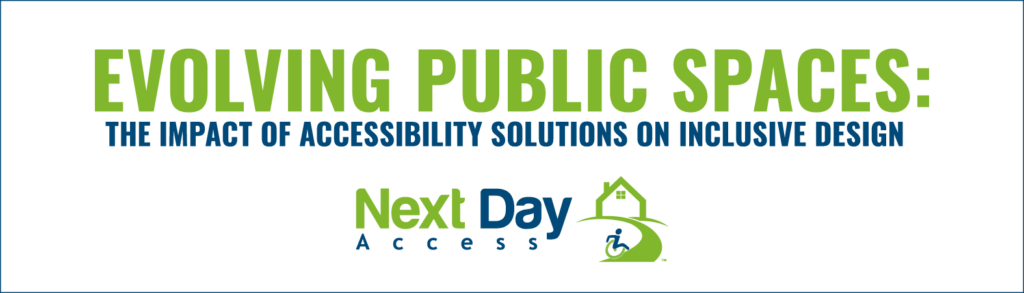 title graphic - Evolving Public Spaces: The Impact of Accessibility Solutions on Inclusive Design