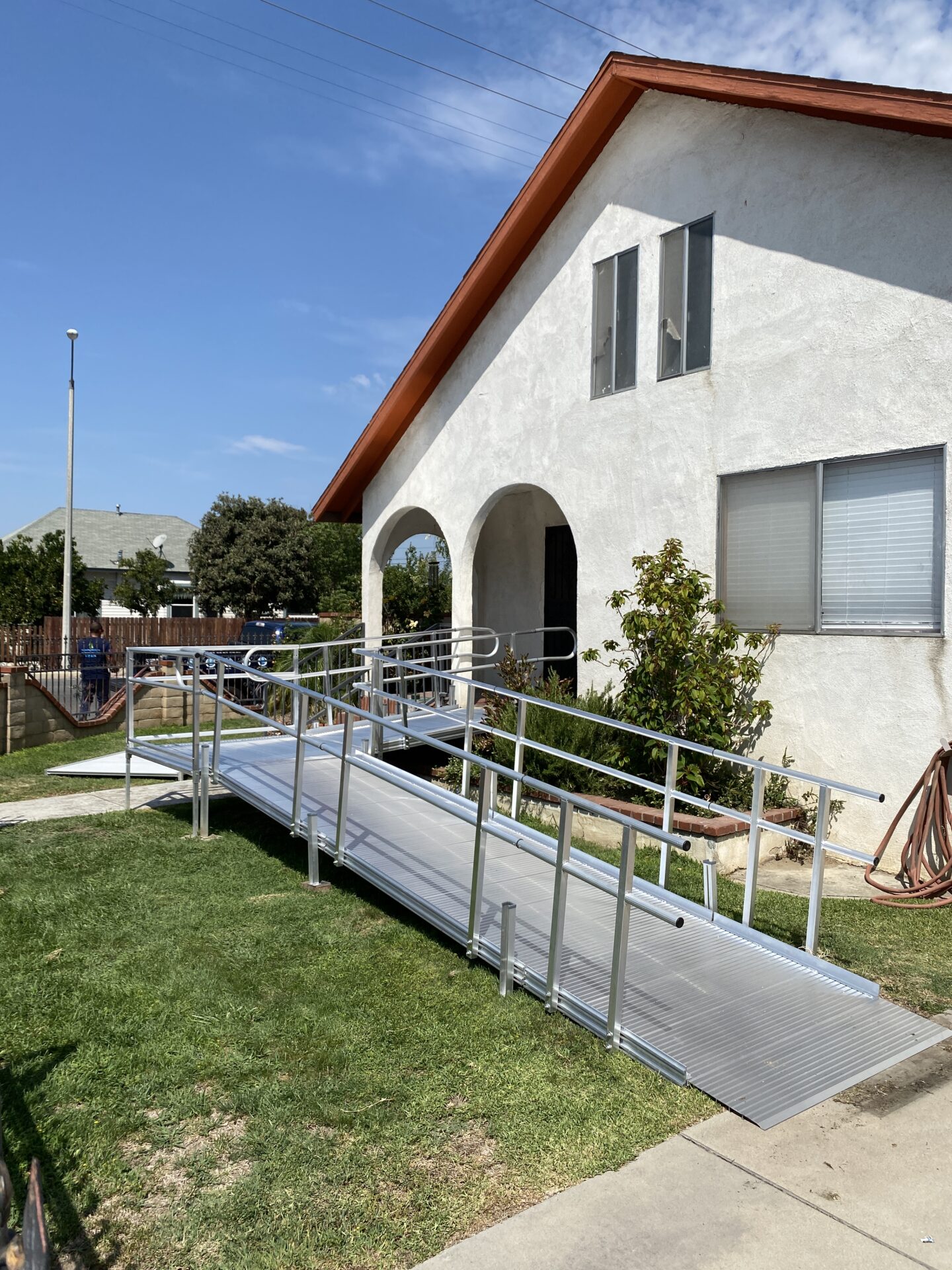 Residential Wheelchair Ramp in Orange County, CA