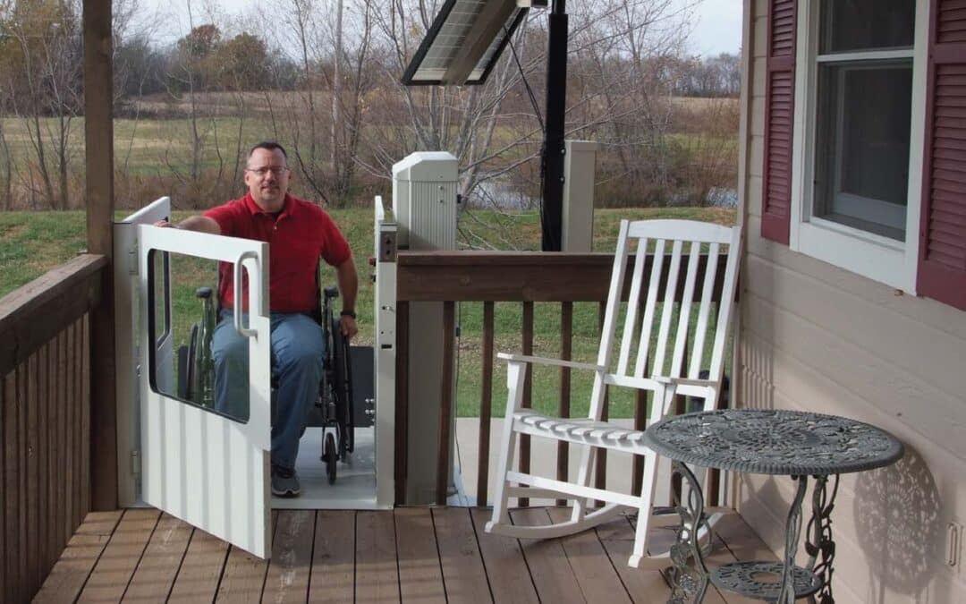 Staying Home Vertical Platform Lift