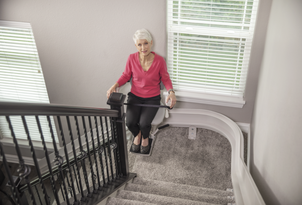 Bruno Indoor Curved stairlift