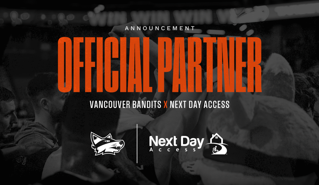 Vancouver Bandits, Bandits Community Foundation and Next Day Access ink Partnership for the 2025 CEBL Season