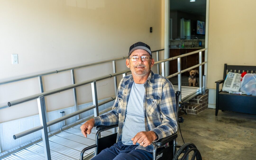 Next Day Access Memphis Donates Temporary Wheelchair Ramp to School Resource Officer
