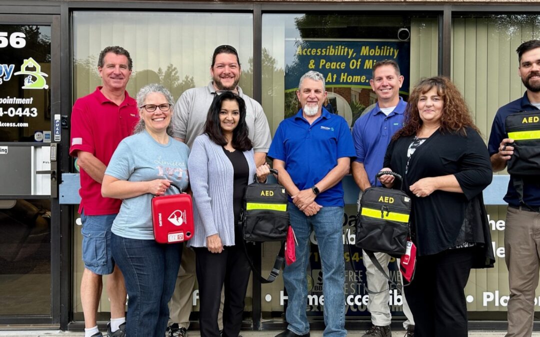 Next Day Access Colorado Springs Receives Funds for AEDs