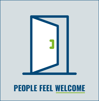 3. Help people feel welcome