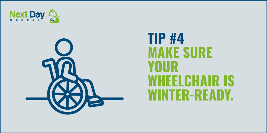 24 Next Day Access Winter Wheelchair Tips