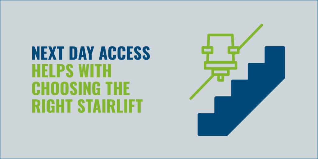 Next Day Access stairlift