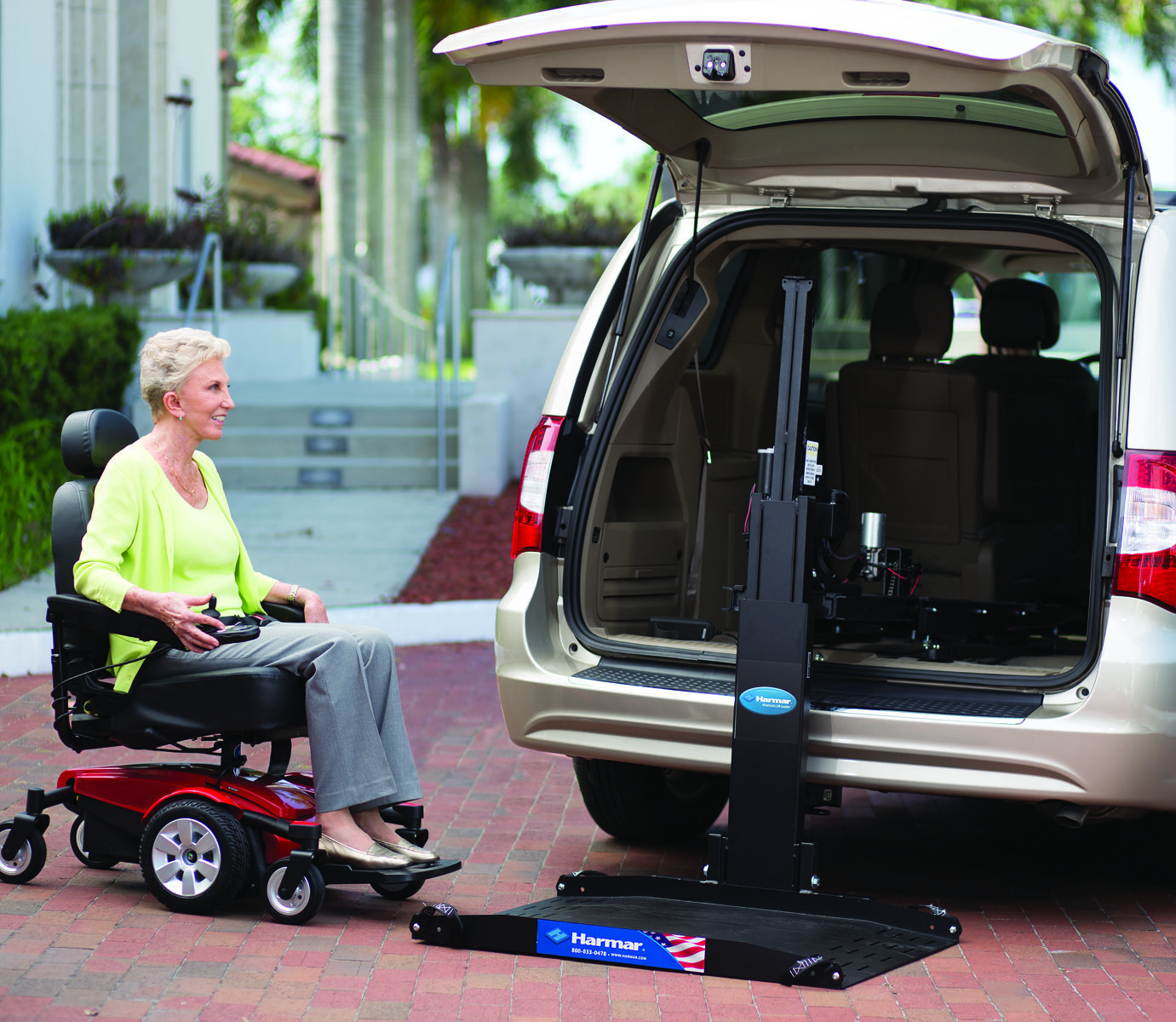 Wheelchair car lift for any vehicle