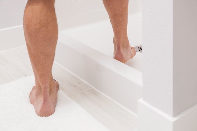 bathroom injuries - Bestbath Shower Pan, tub-to-shower conversions Step In Bath & Shower Conversion System