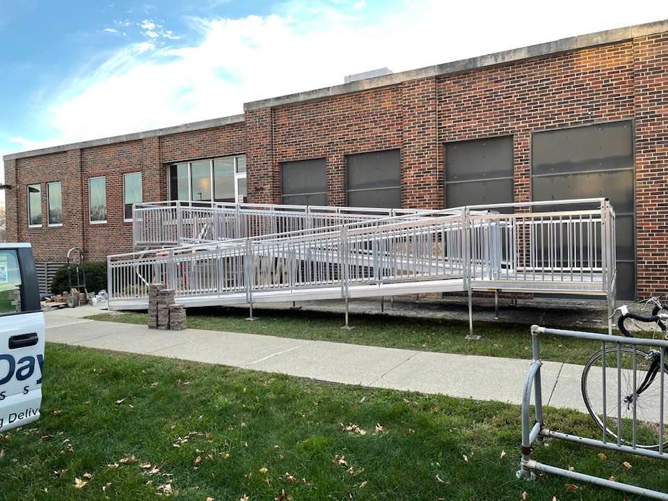 Commercial wheelchair ramp Des Moines pic 2
