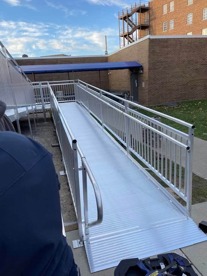 Commercial wheelchair ramp Des Moines pic 3