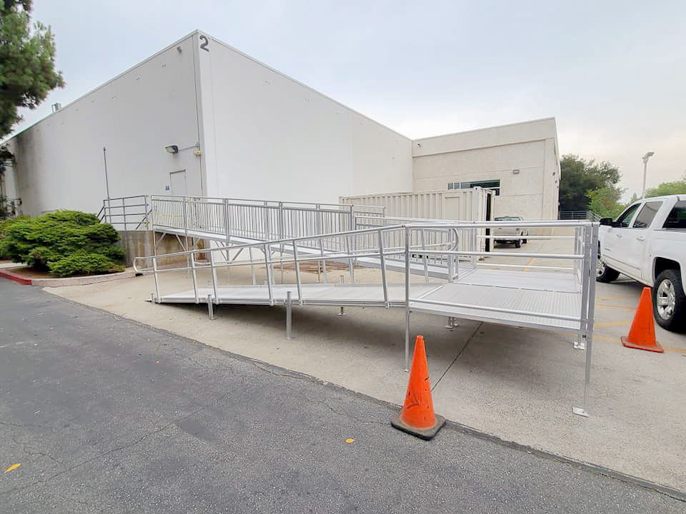 Commercial wheelchair ramp Orange County