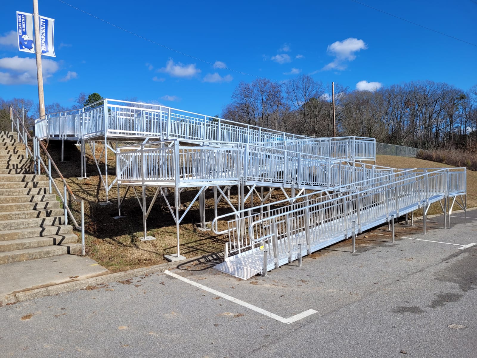 Next Day Access Knoxville Installs Large ADA Compliant Ramp