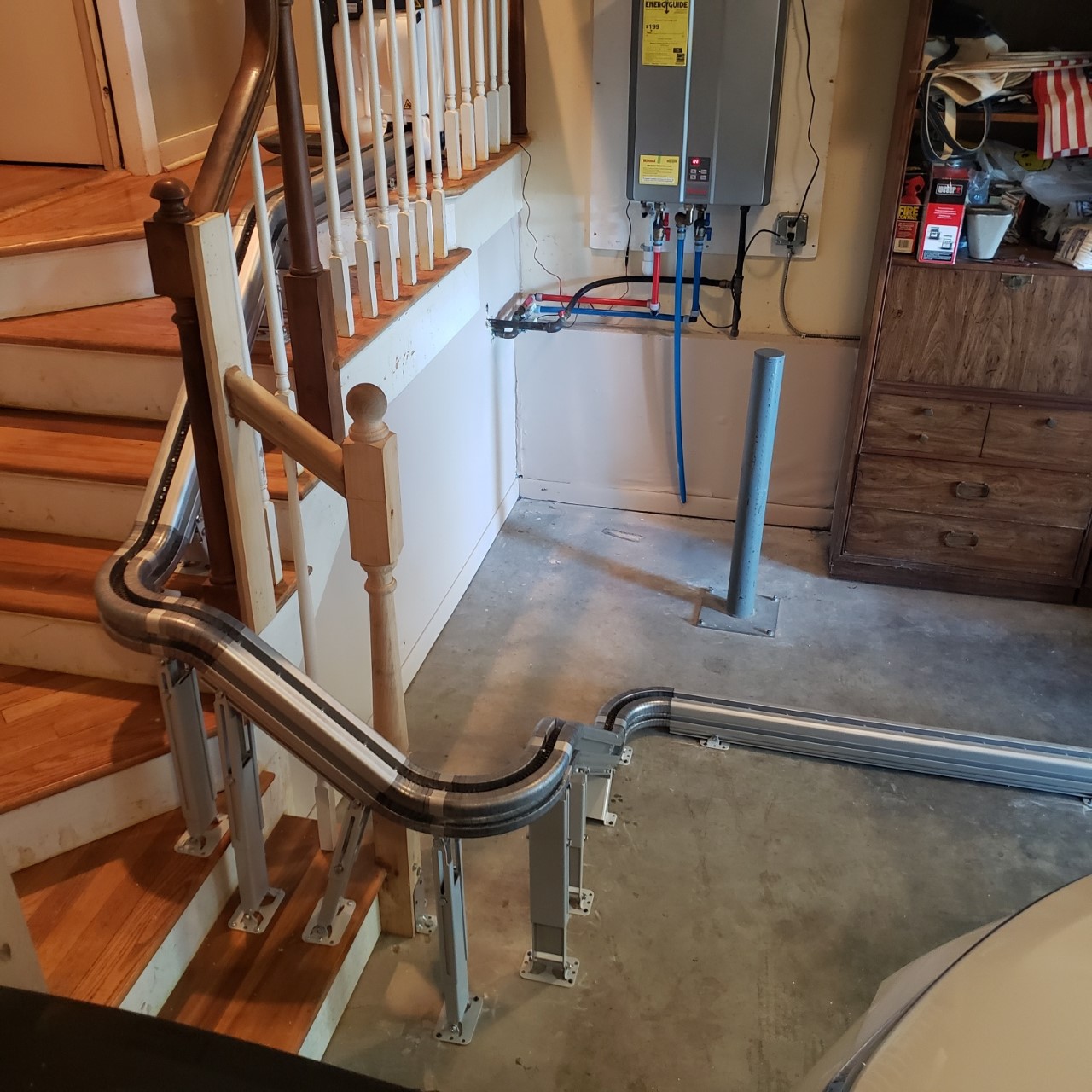 Nashville Stairlift Installation 3