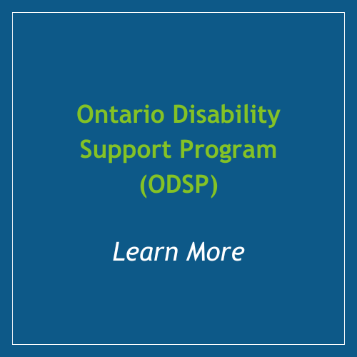 Ontario Disability Support Program DSP