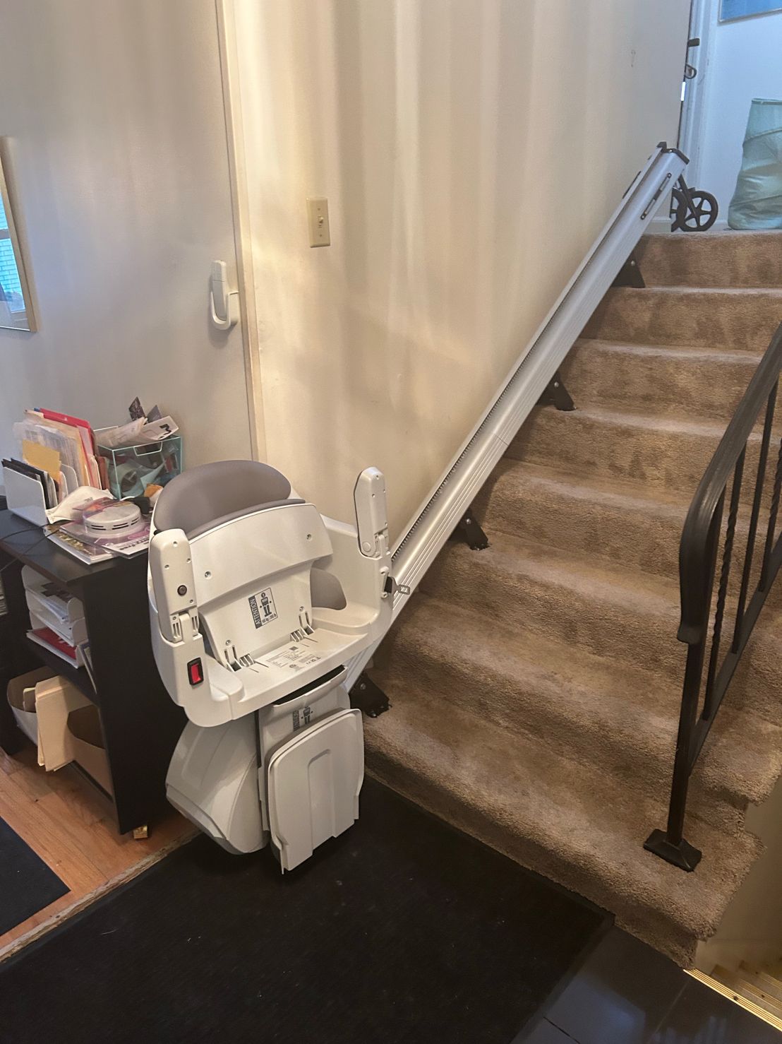 Oak Brook First Stairlift Installation - Job Gallery Oak Brook, Illinois Next Day Access