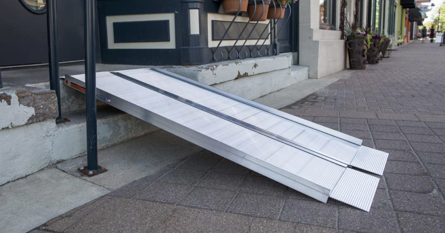 Portable wheelchair Ramp rentals for temporary accessibility and mobility solutions