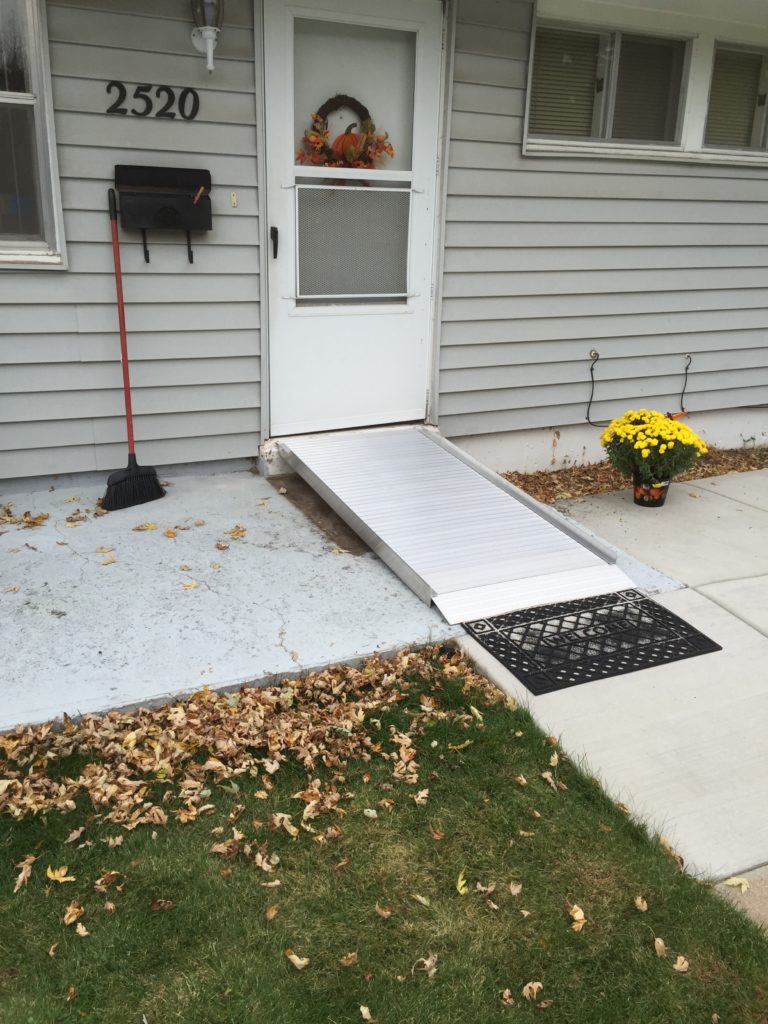 Threshold Wheelchair Ramp- Colorado springs, CO