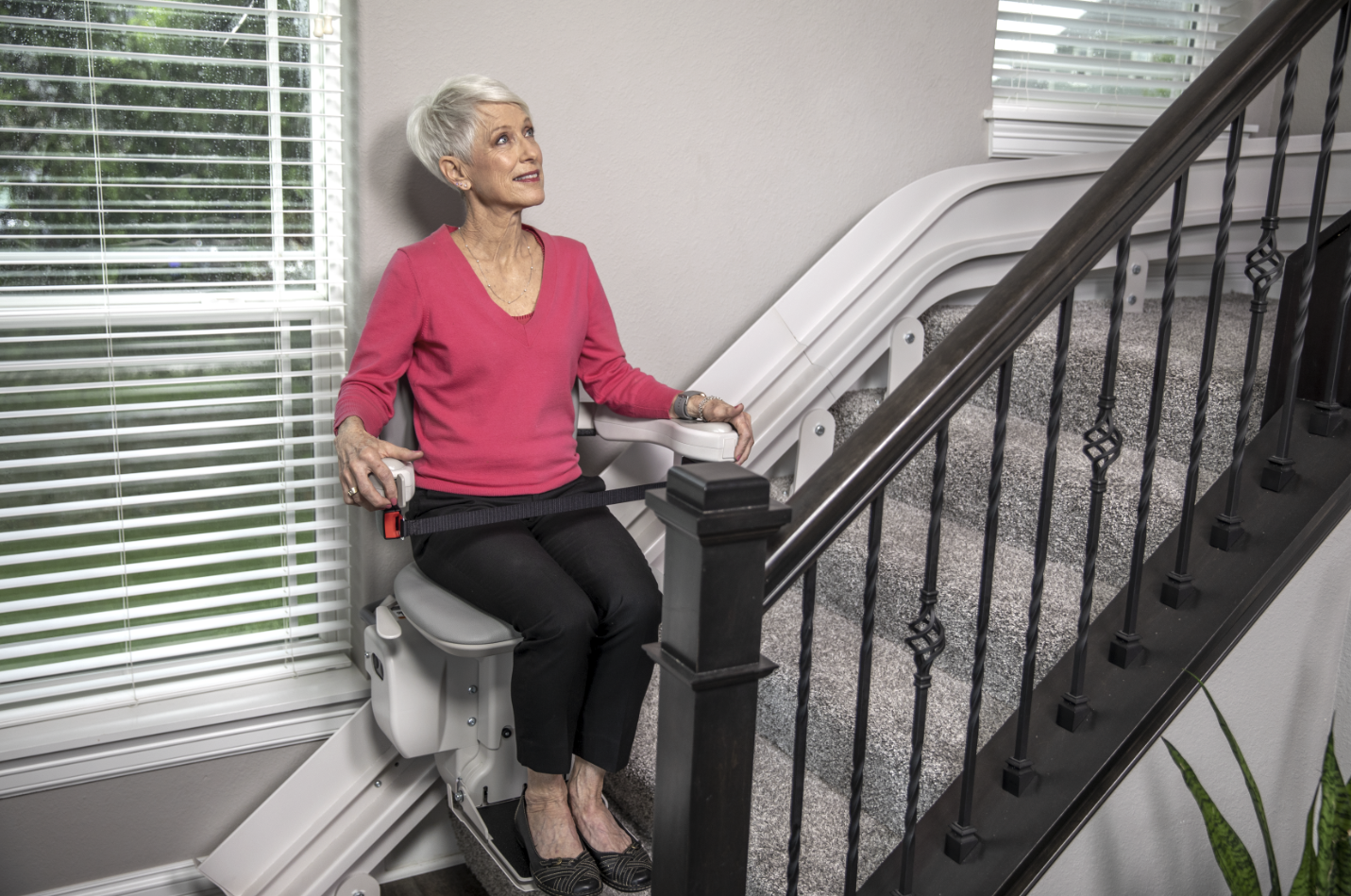 Bruno Indoor Curved stairlift
