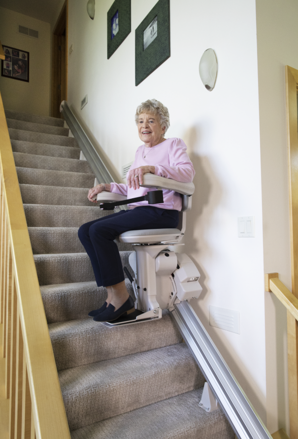 Bruno Elite Indoor Straight Stairlift 3 Colorado Springs Stair Lifts