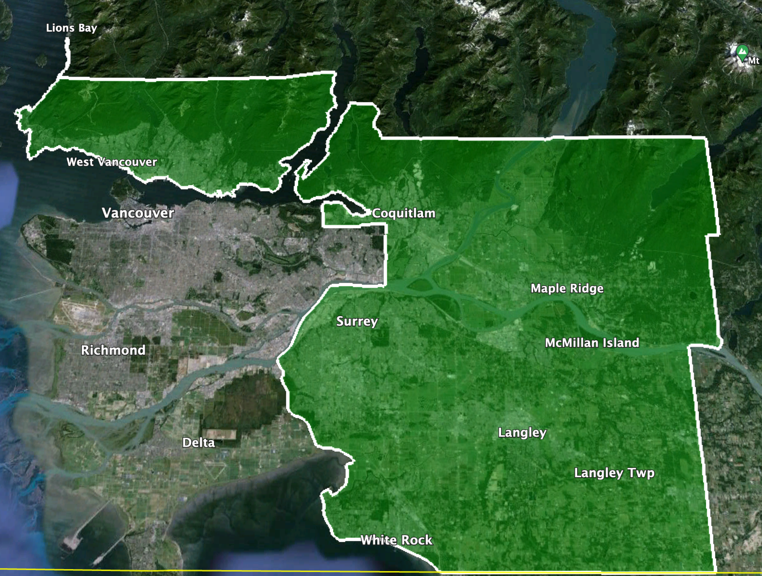 Next Day Access North Shore & Fraser Valley Service Area