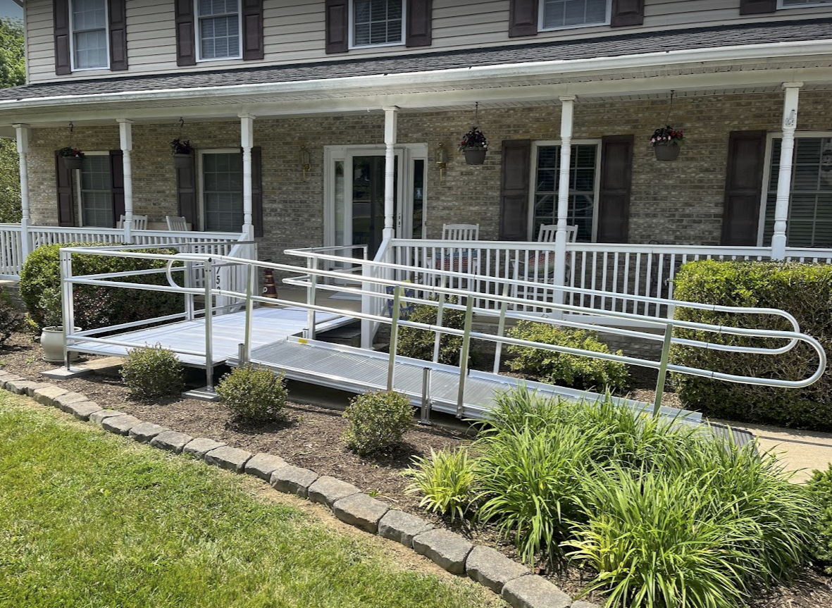 aluminum ramp installed by Richmond