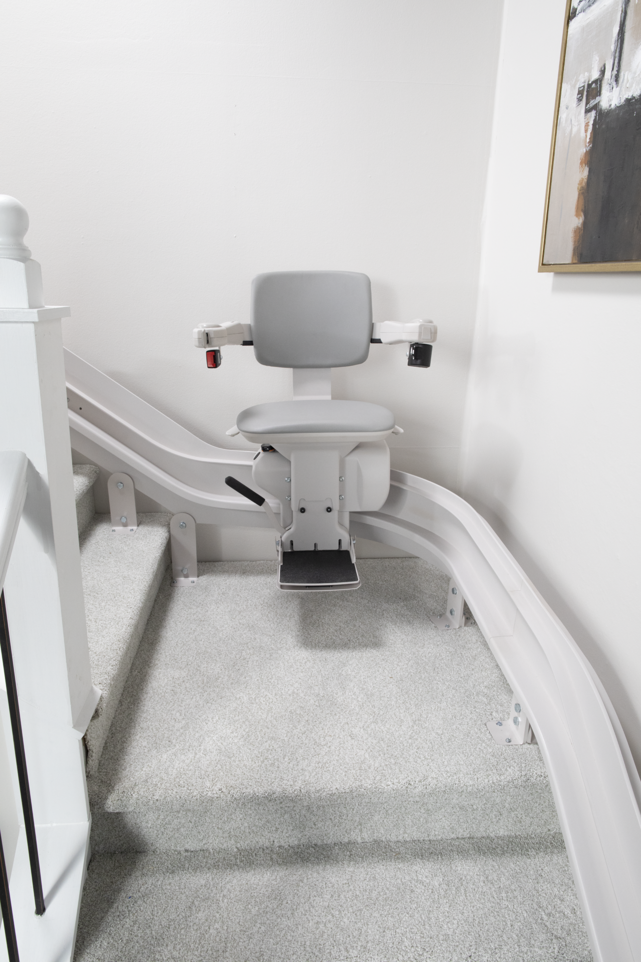 bruno elite curved stair lift 6