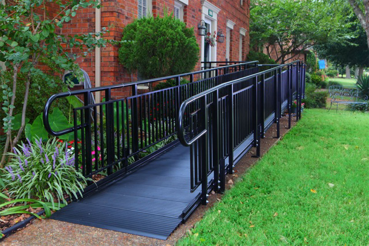 custom surface wheelchair ramps mobility products ada compliance